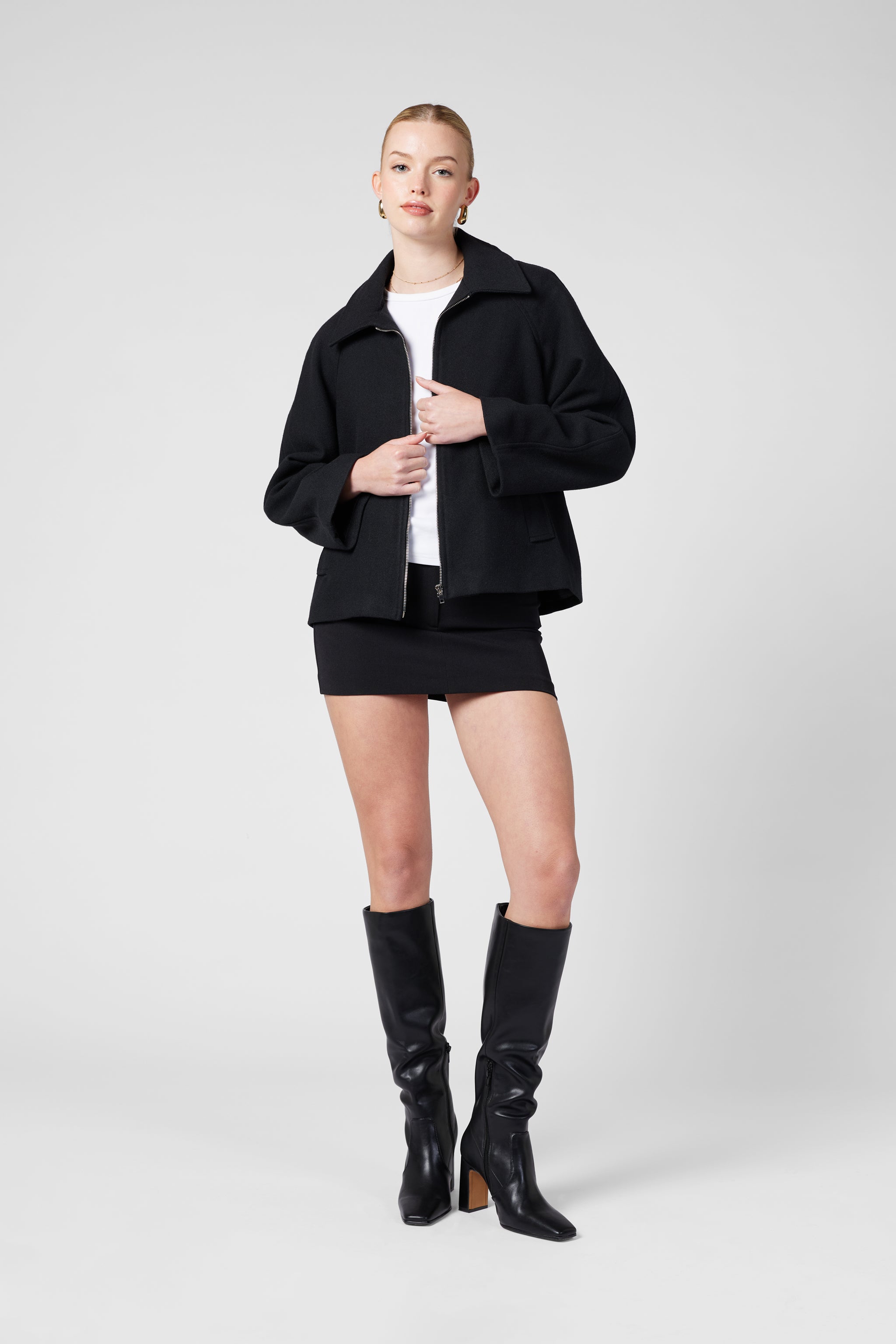 CROPPED ZIP JACKET – MVN