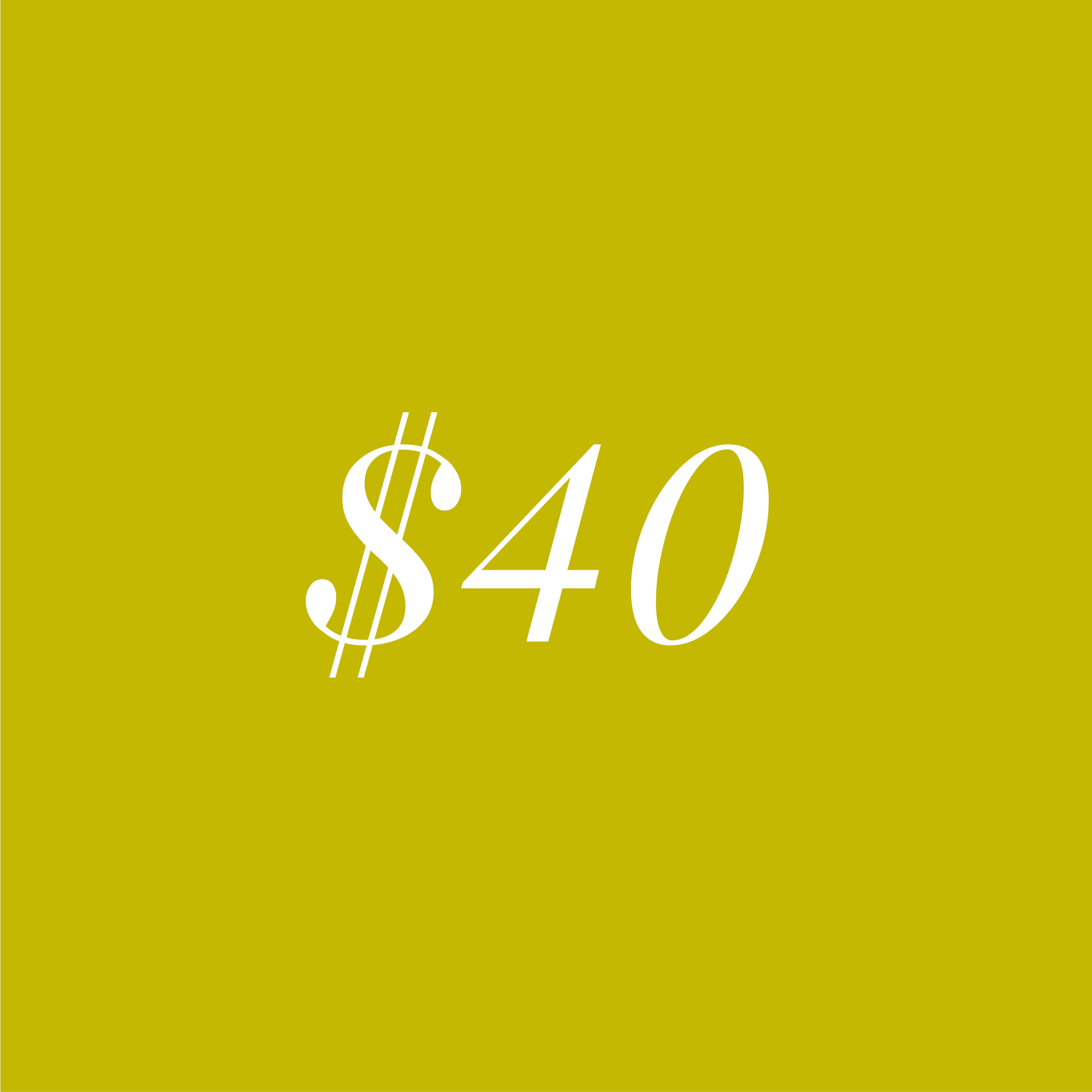$40