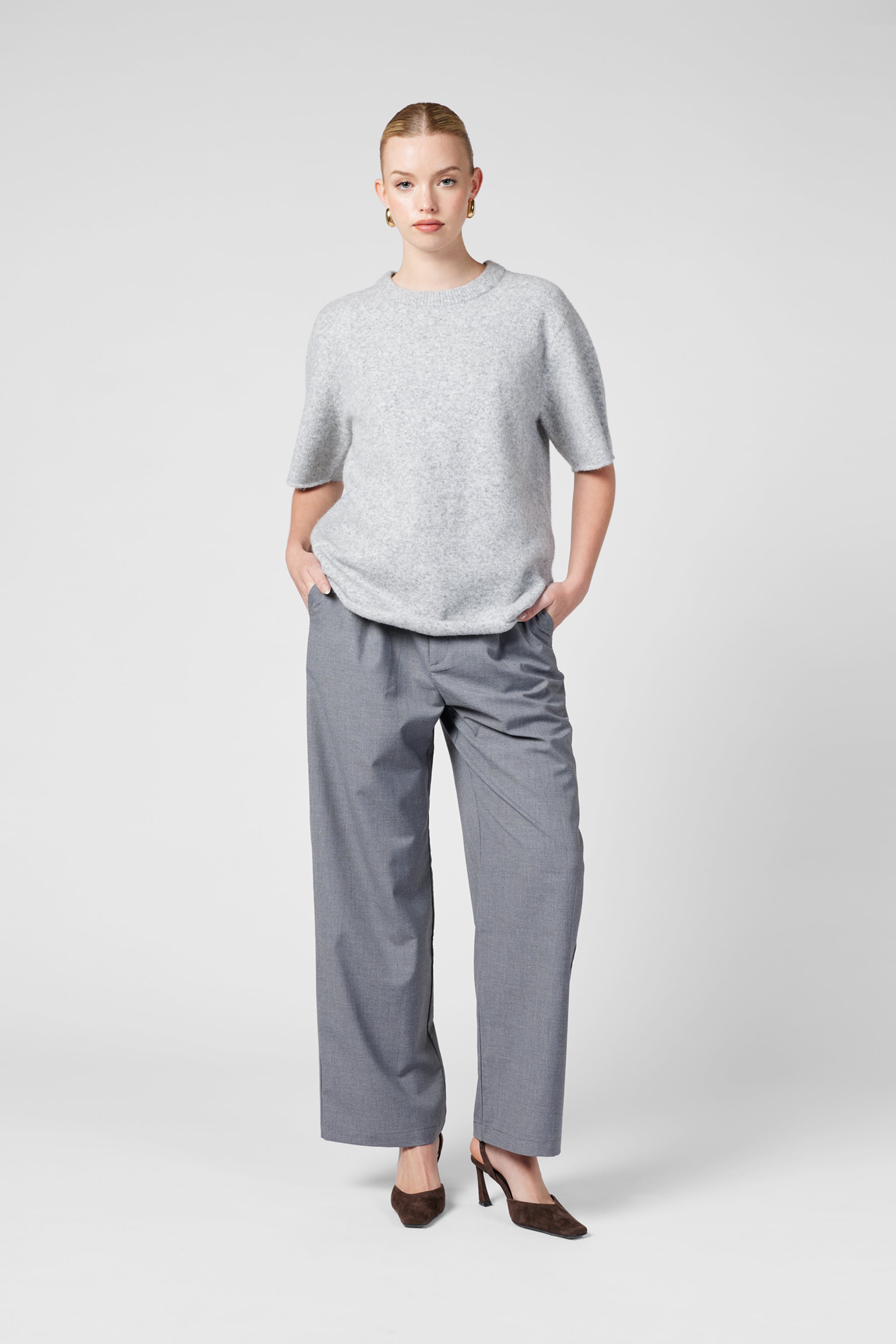 【KOOLOSET】Nevermind Over Knit Tee STATE OF MIND KNIT TEE – MVN