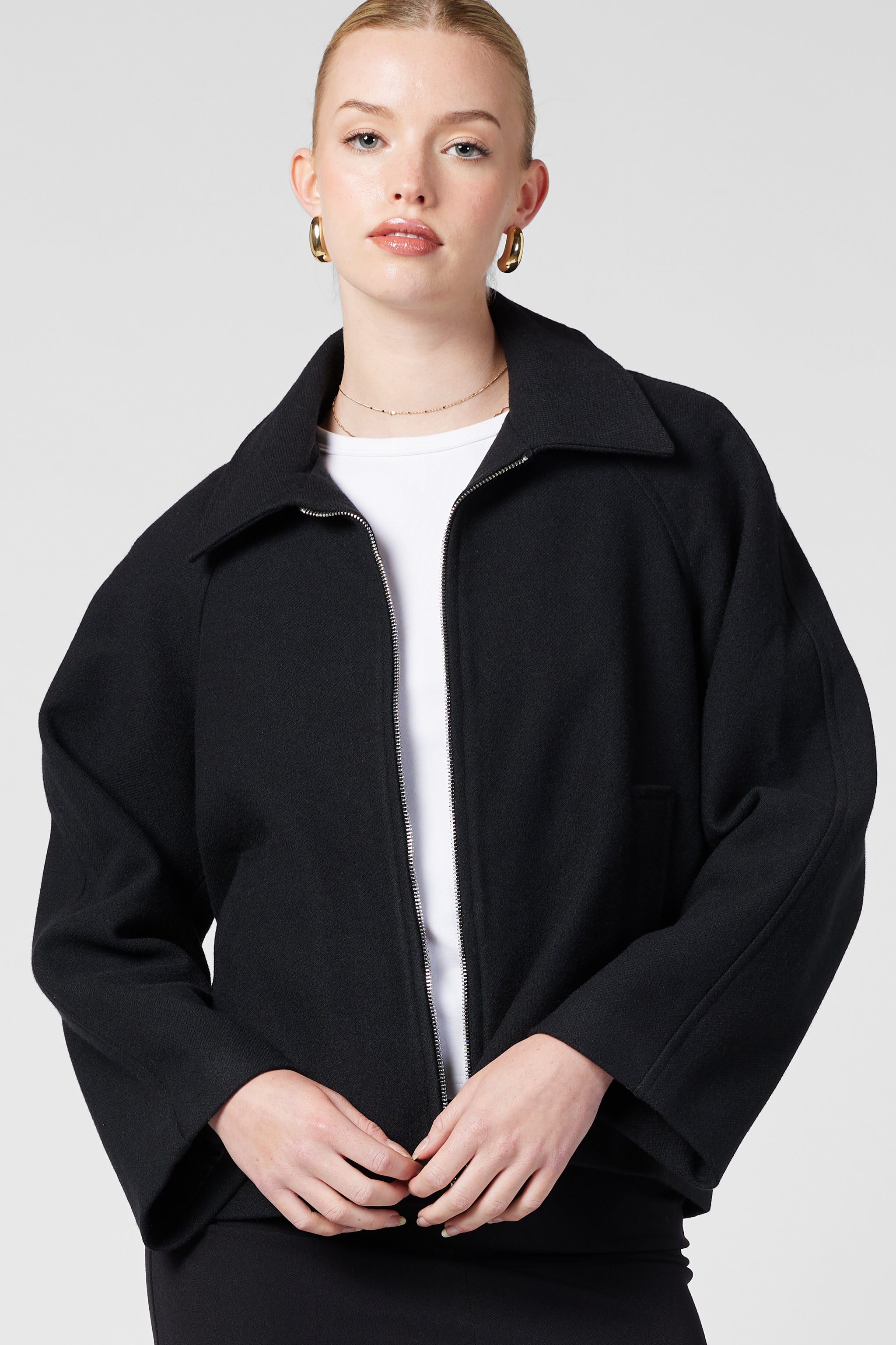 CROPPED ZIP JACKET – MVN