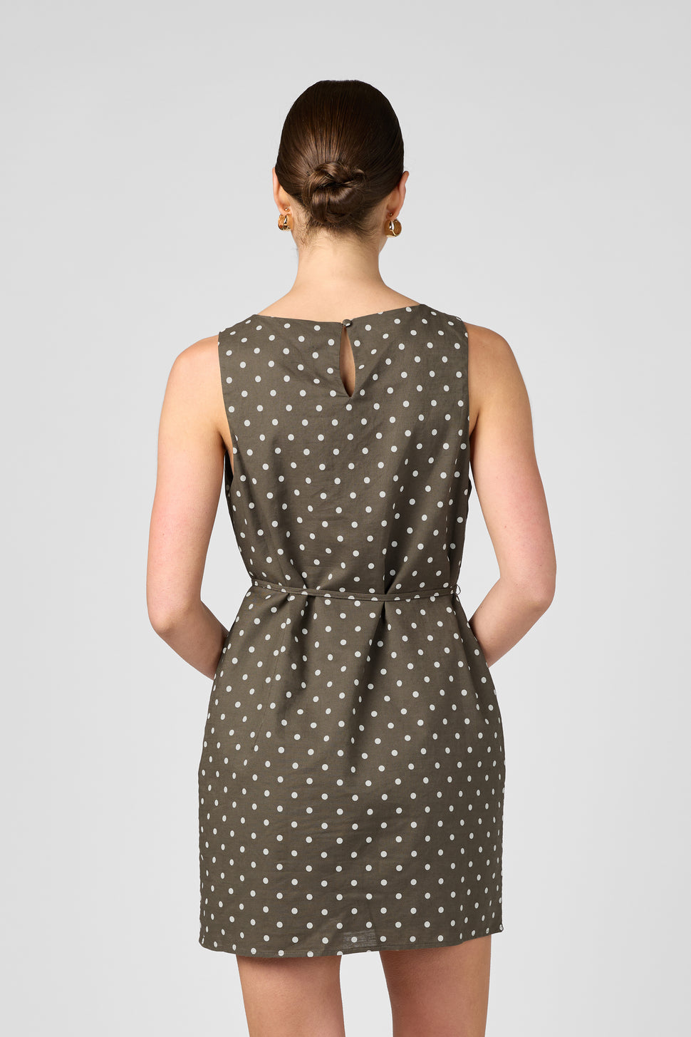 POLKA DOT MINI DRESS MVN POLKA DOT MINI DRESS MVN