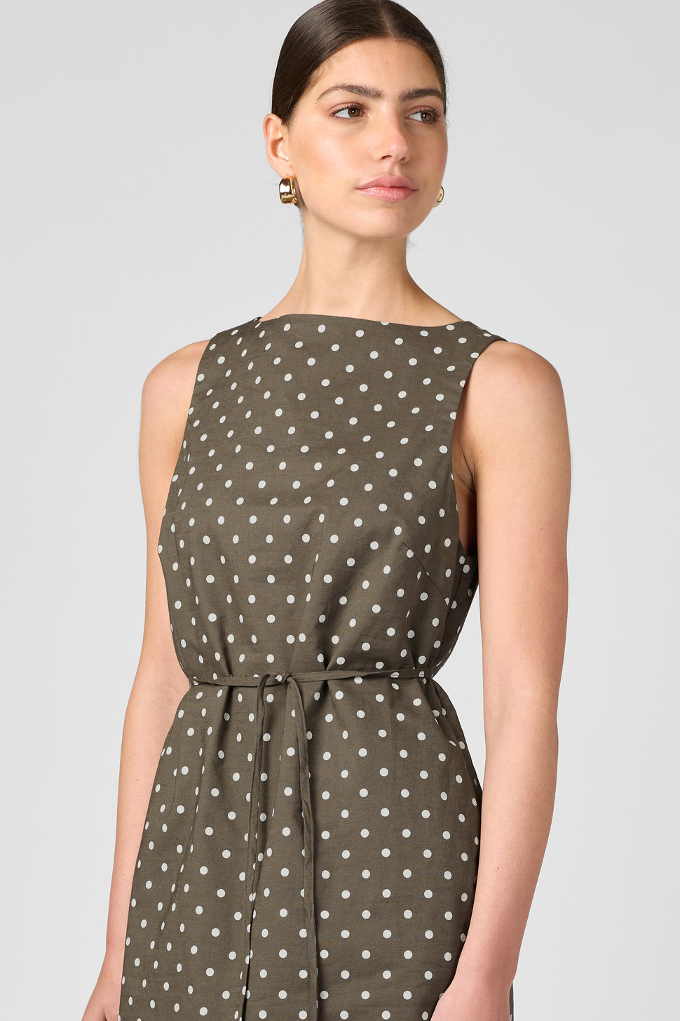 POLKA DOT MINI DRESS MVN POLKA DOT MINI DRESS MVN