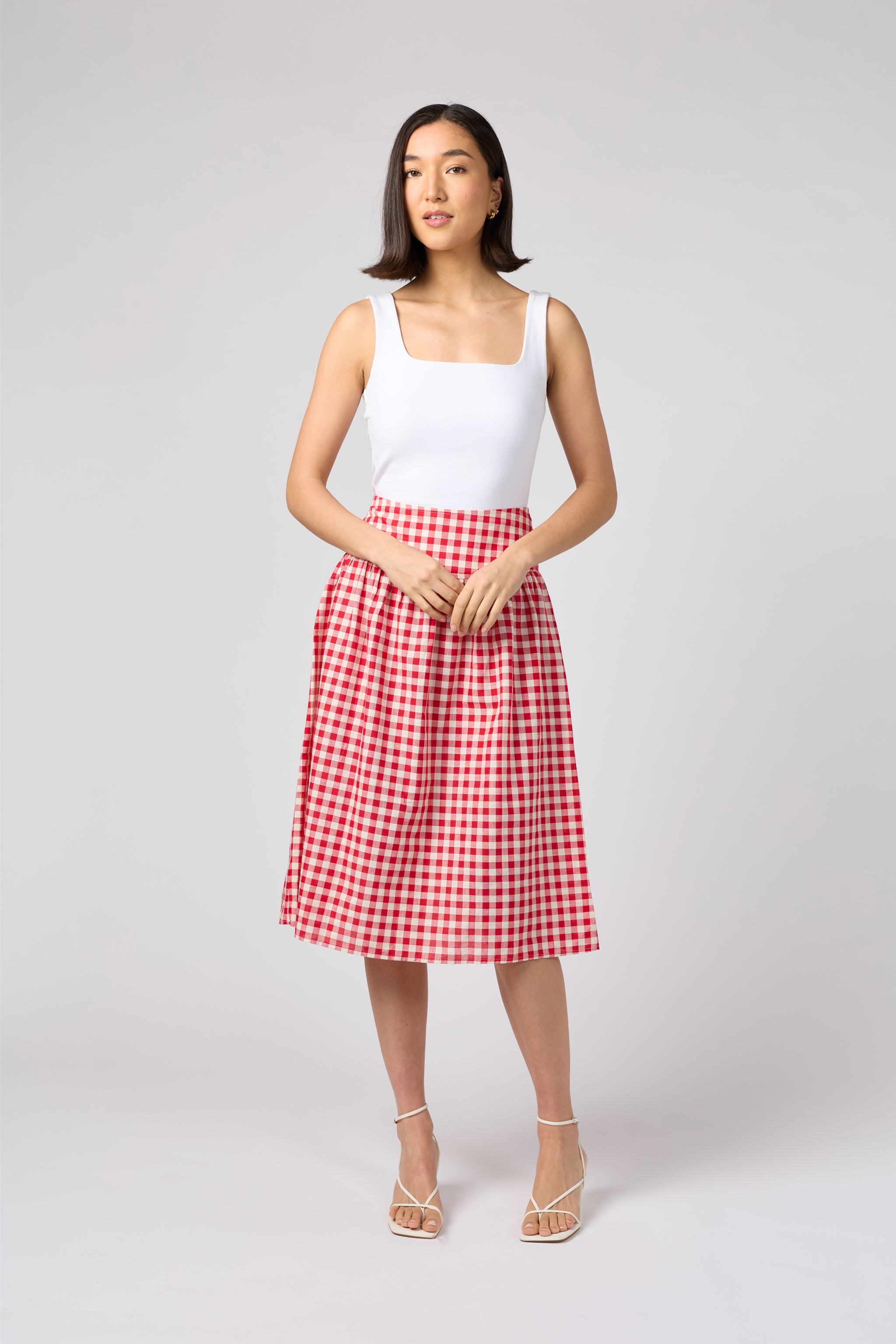 GINGHAM SKIRT – MVN